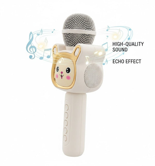 Cute Cartoon Wireless Karaoke Microphone – Kids & Baby