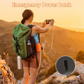 5 In 1 Portable Waist Clip Fan With 5 Speeds Flashlight Battery Operated Personal Wearable