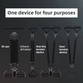 A Set Of Adjustable Resistance Tension Bands With Foot Pedals And Handles, High Resistance Level, Anti Fall, Suitable For Fitness Training, Body Stretching, And Abdominal Muscle Exercises