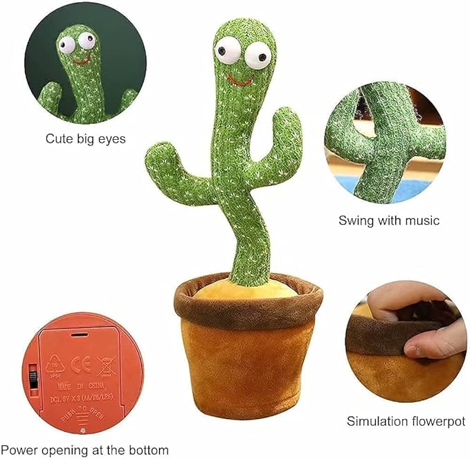 Dancing Cactus Toy – Pretend Play Toys