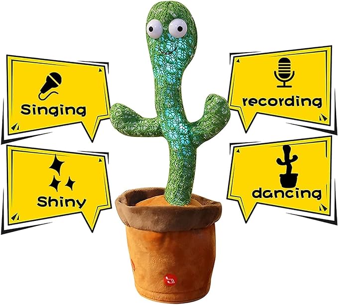 Dancing Cactus Toy – Pretend Play Toys