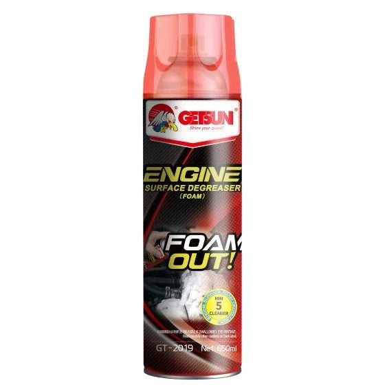 Degreaser Foam Cleanser for Car Engine & Surfaces (650ml)