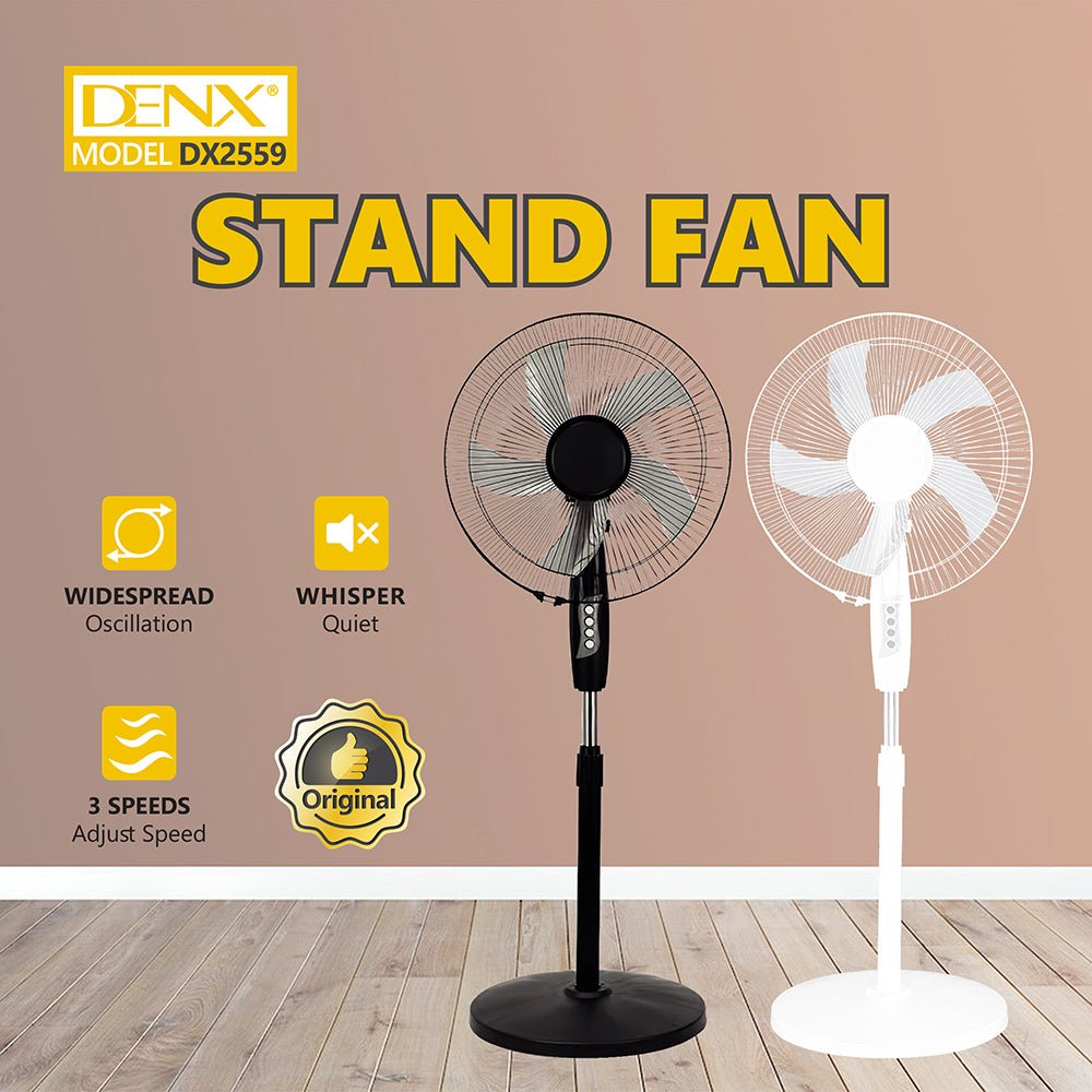 Denx - Oscillating Stand Fan
