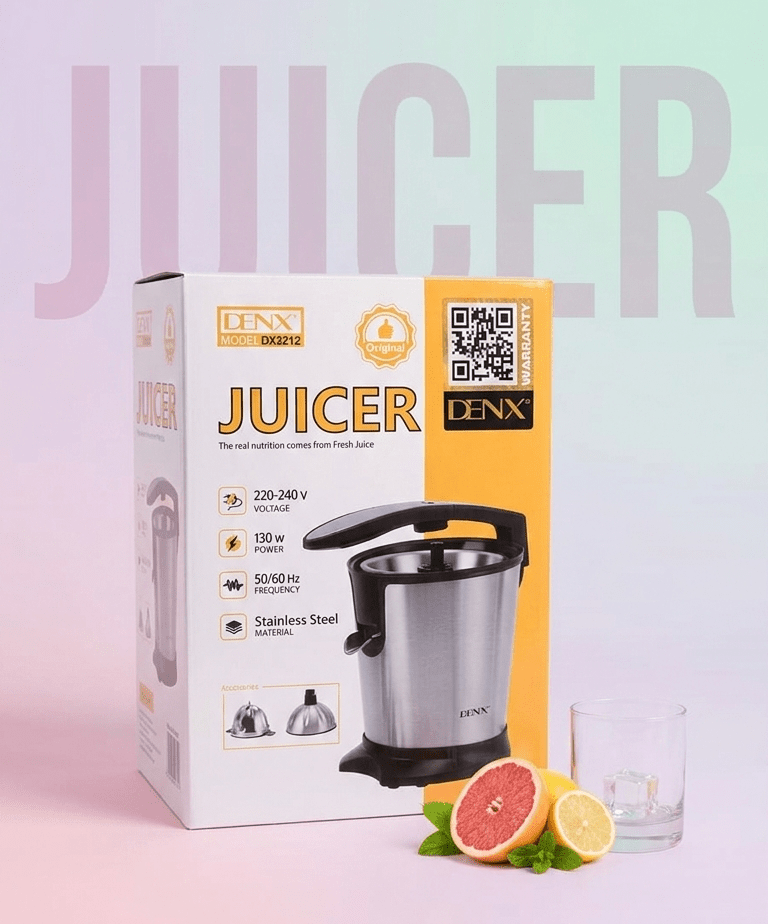Denx - Stainless Steel Juicer – Kitchen Appliances