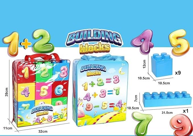 Digits Building Blocks – Building Engineering Toys