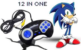 SEGA Genesis Retro Play Console – 12 Classic Games Plug & Play