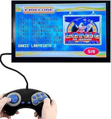 SEGA Genesis Retro Play Console – 12 Classic Games Plug & Play