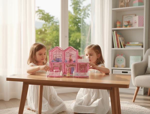DreamVilla - Villa Dollhouse Playset – Pretend Play Toys