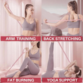 1P 8-shaped Silicone Yoga Resistance Band -  Elastic Fitness Stretching Rope, Suitable For Back, Waist, And Arm Exercises - Suitable For Home, Gym, And Outdoor Workouts Comprehensive Resistance Boxing