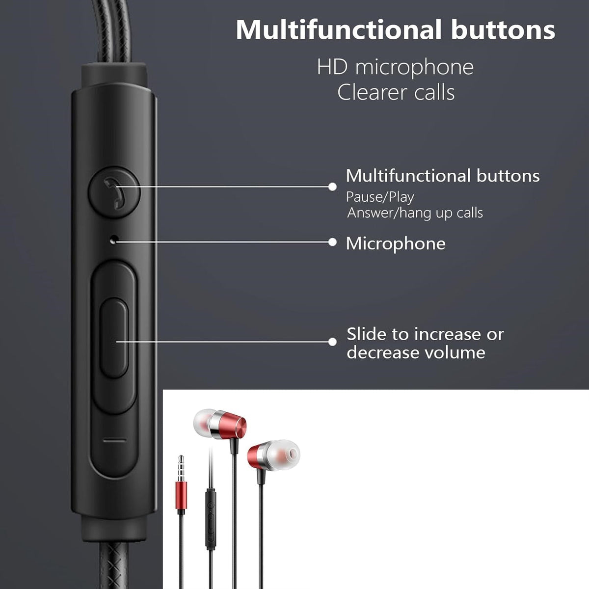 Ear Sports Earbuds – Audio Speakers Headphones