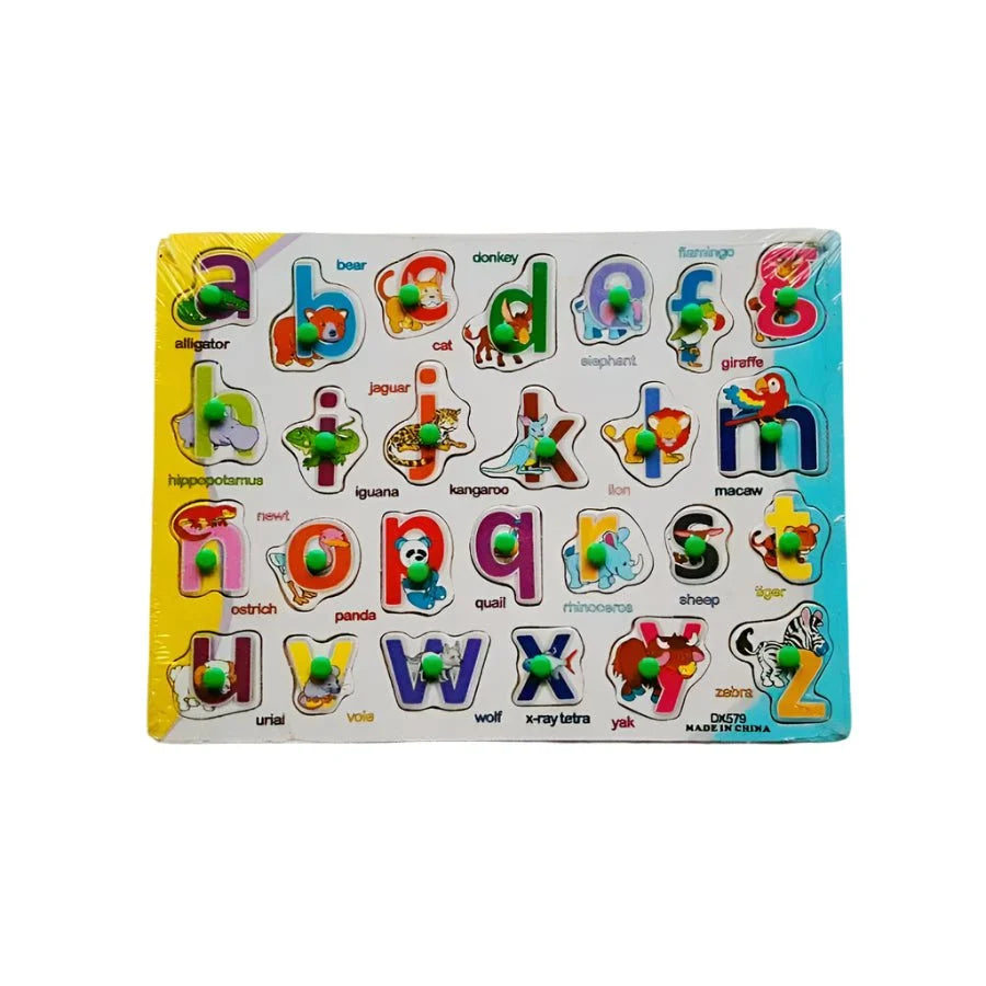 Educational Alphabet Board – Counting Letters Language Play
