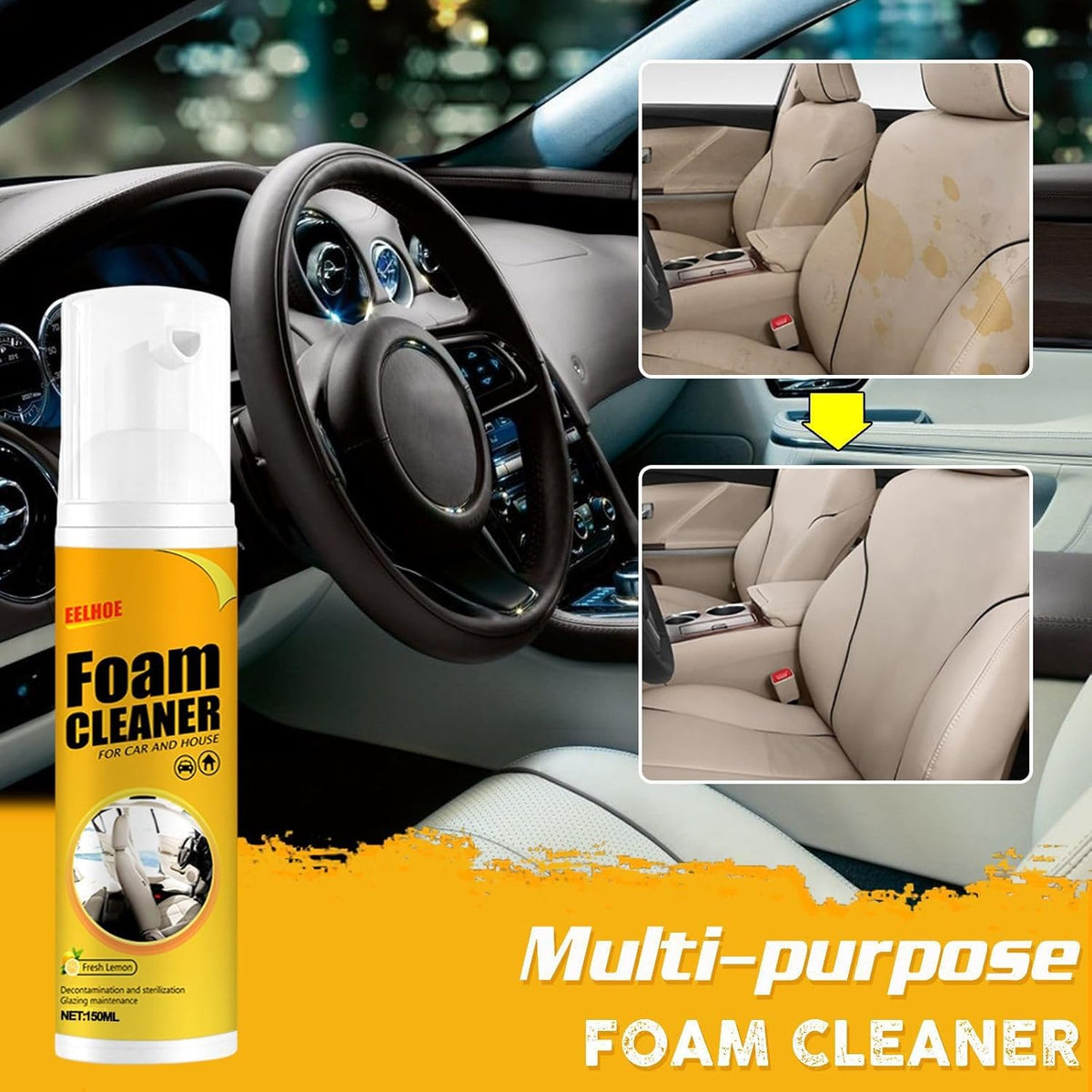 EELHOE - Foam Cleaner (Original) – Home & Kitchen