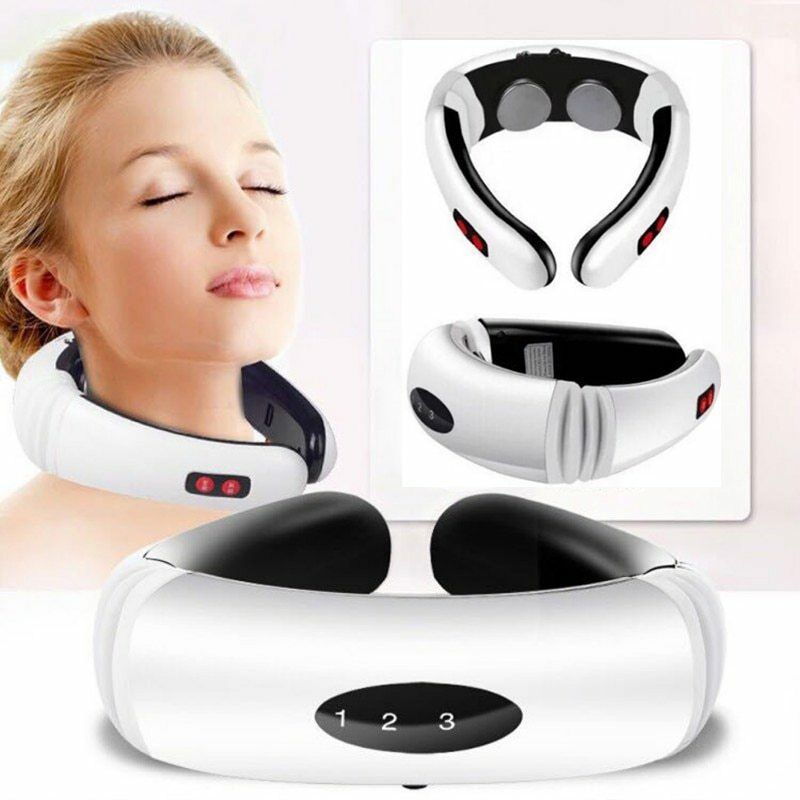 Electric Neck Massager with Far Infrared Thermal Pain Relief Tool 2