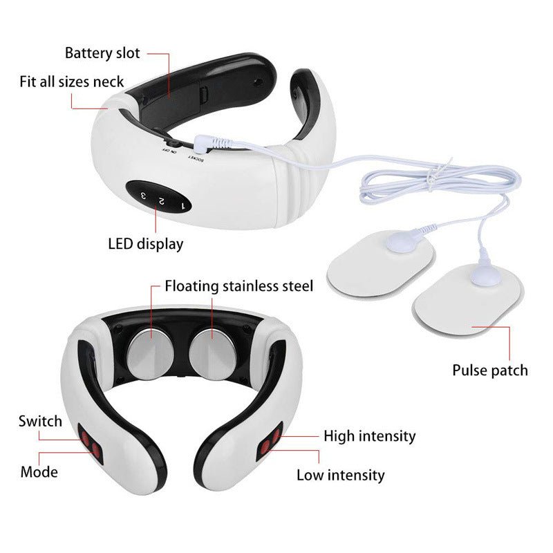 Electric Neck Massager with Far Infrared Thermal Pain Relief Tool 2