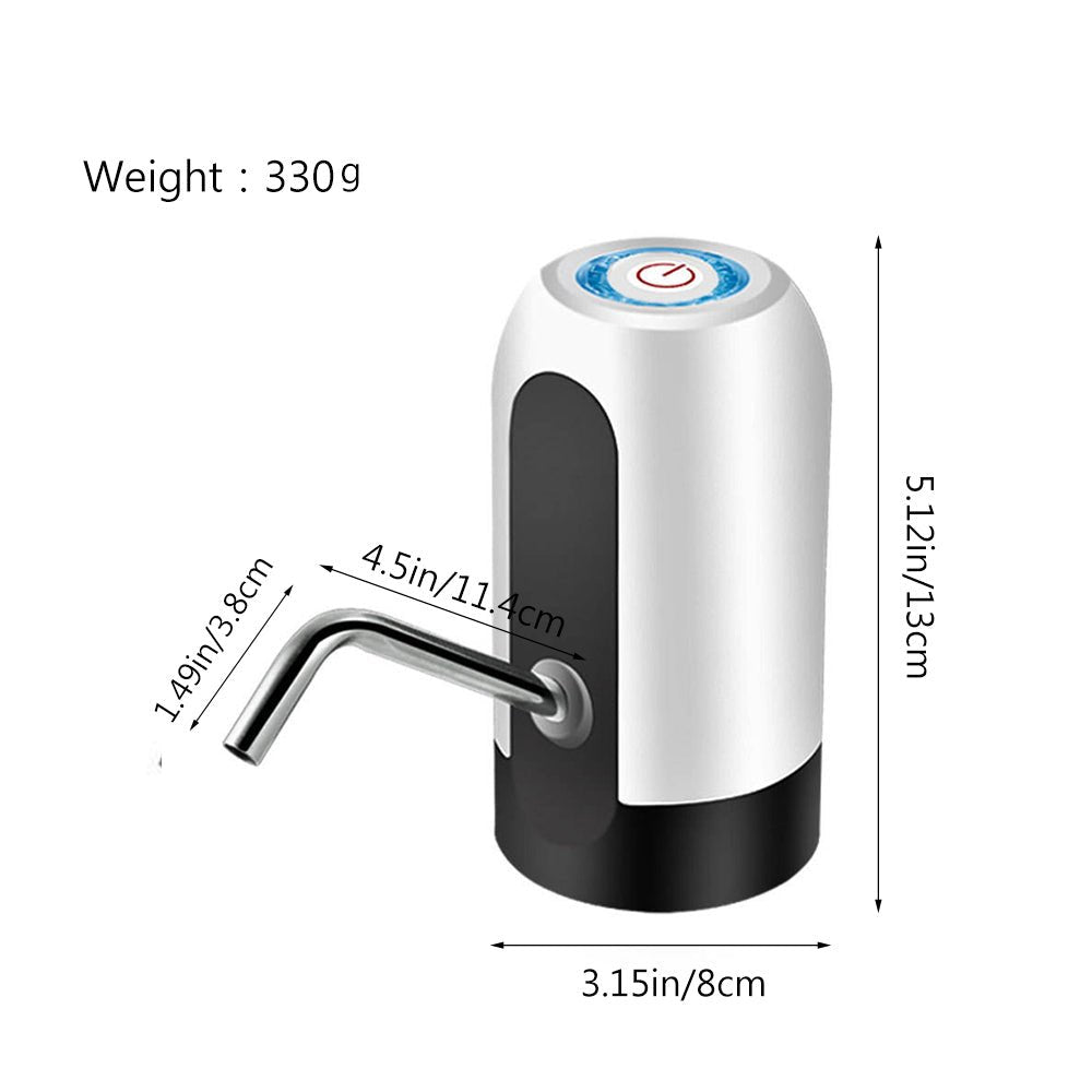 Electric Portable Water Dispenser Pump – Kitchen Storage Organization