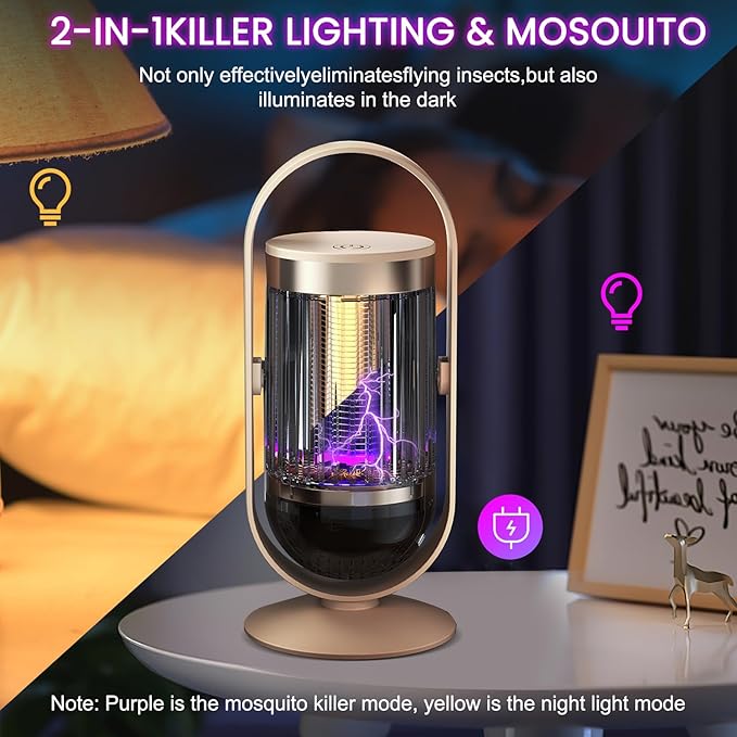 Electric Shock Mosquito Killing Lamp – Home Decor Lighting