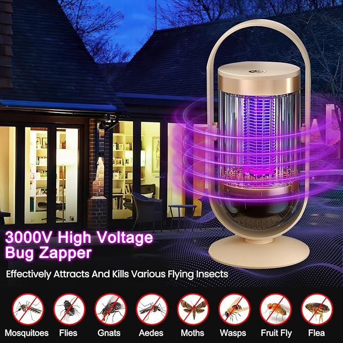 Electric Shock Mosquito Killing Lamp – Home Decor Lighting