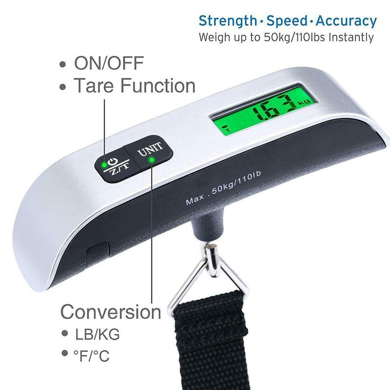Electronic Luggage Scale – Car Accessories