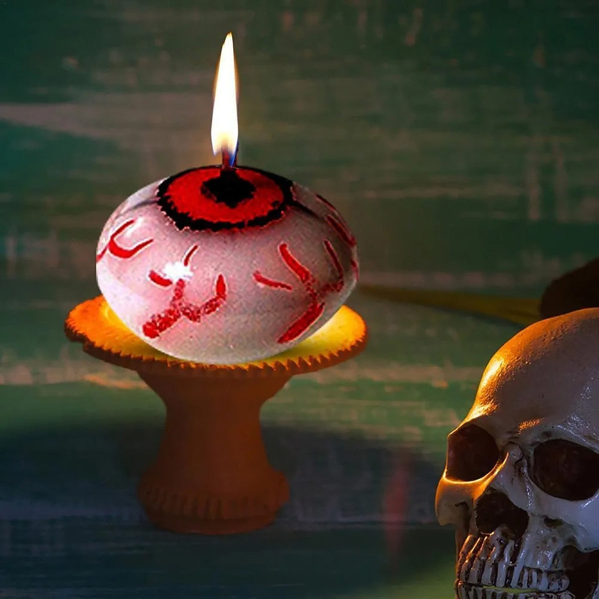 Eyeball Candle Halloween Floating Candle – Home Decor Lighting