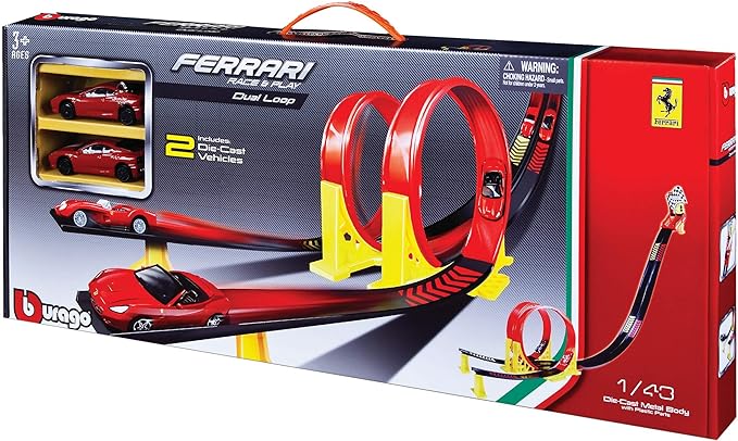 Ferrari Race Play Dual Loop – Home & Kitchen