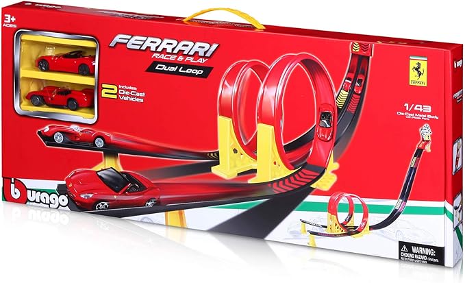Ferrari Race Play Dual Loop – Home & Kitchen