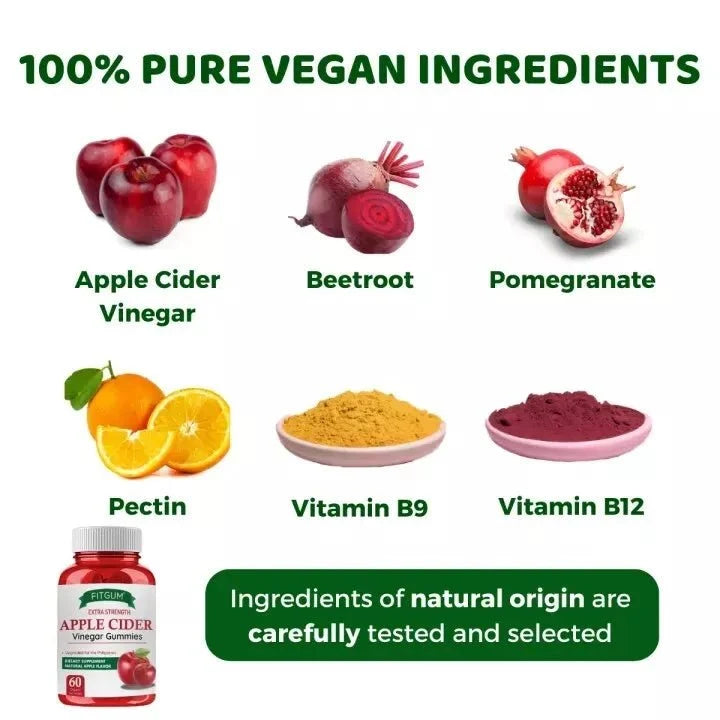 FitGum - Extra Strength Apple Cider Vinegar Gummies