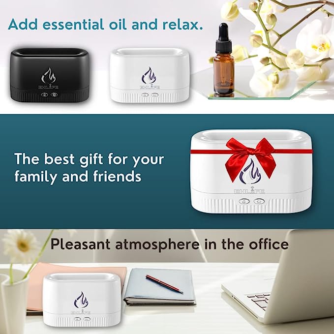 Flame Aroma Diffuser LA-0630-1 – Humidifiers Air Fans