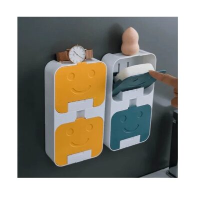 Flip Lid Drain Soap Box – Beauty Tools Accessories