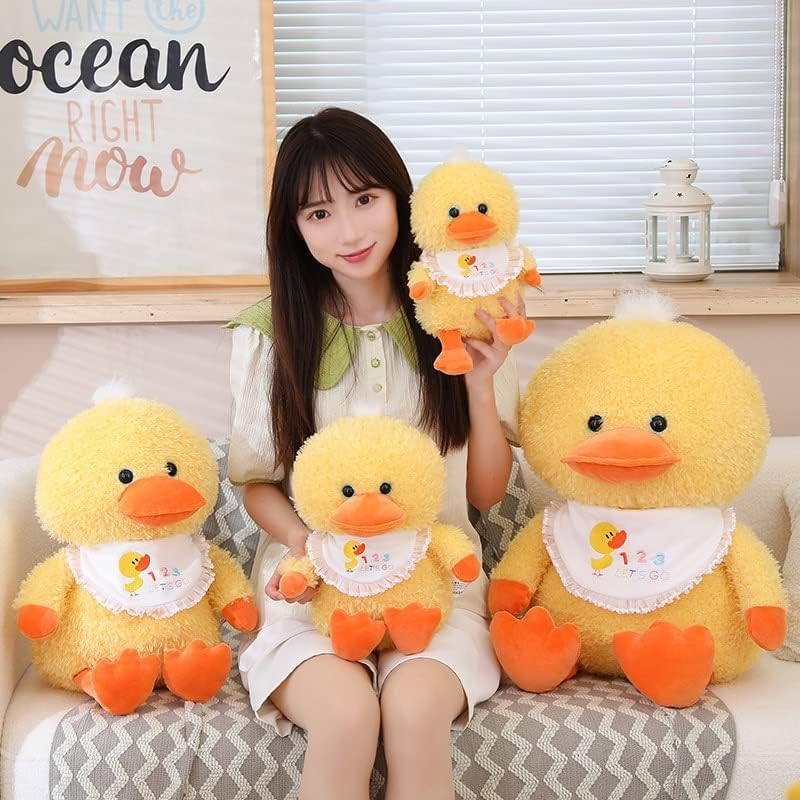 Fluffy Duck Plush (23cm) – Plush Soft Toys