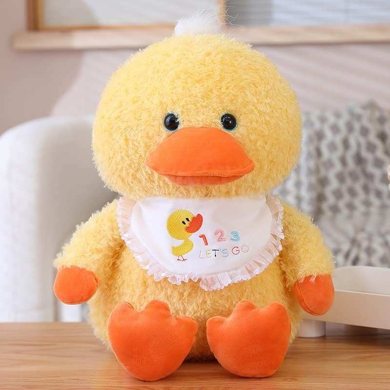 Fluffy Duck Plush (23cm) – Plush Soft Toys