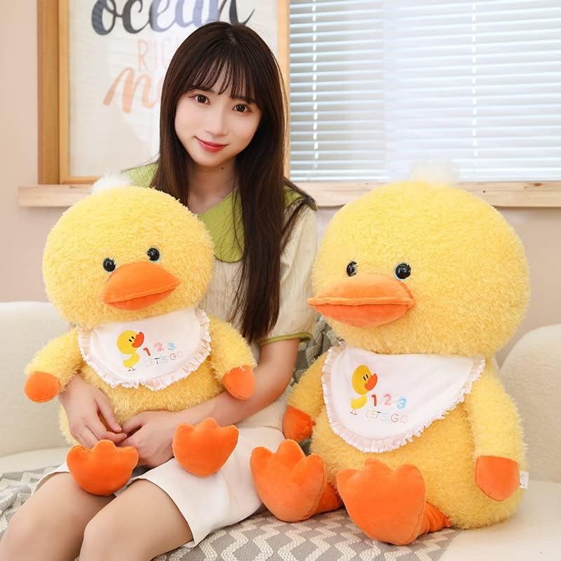 Fluffy Duck Plush (23cm) – Plush Soft Toys