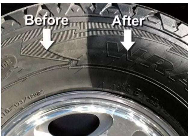 FMS Tire Shine & Cleaner – Car Cleaning Detailing