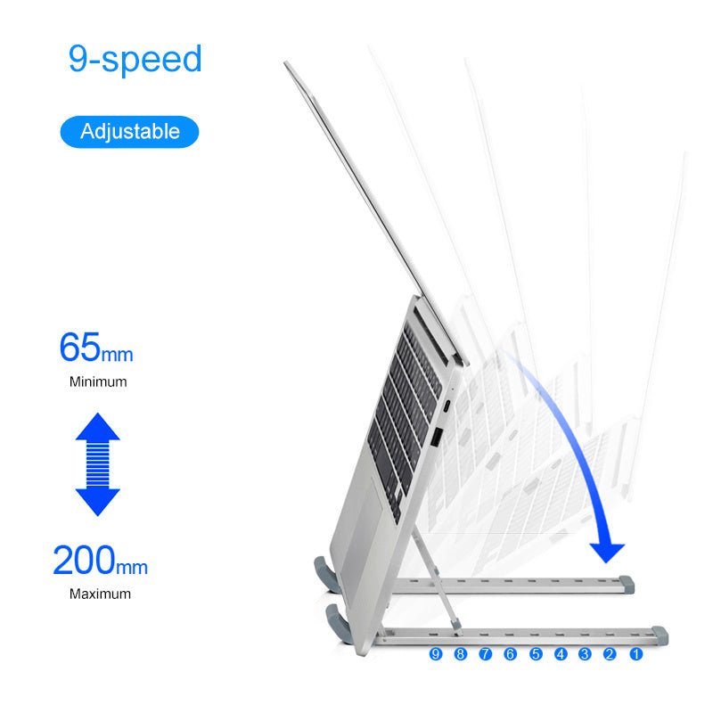 Folding Lifting Desktop Notebook Tablet Stand