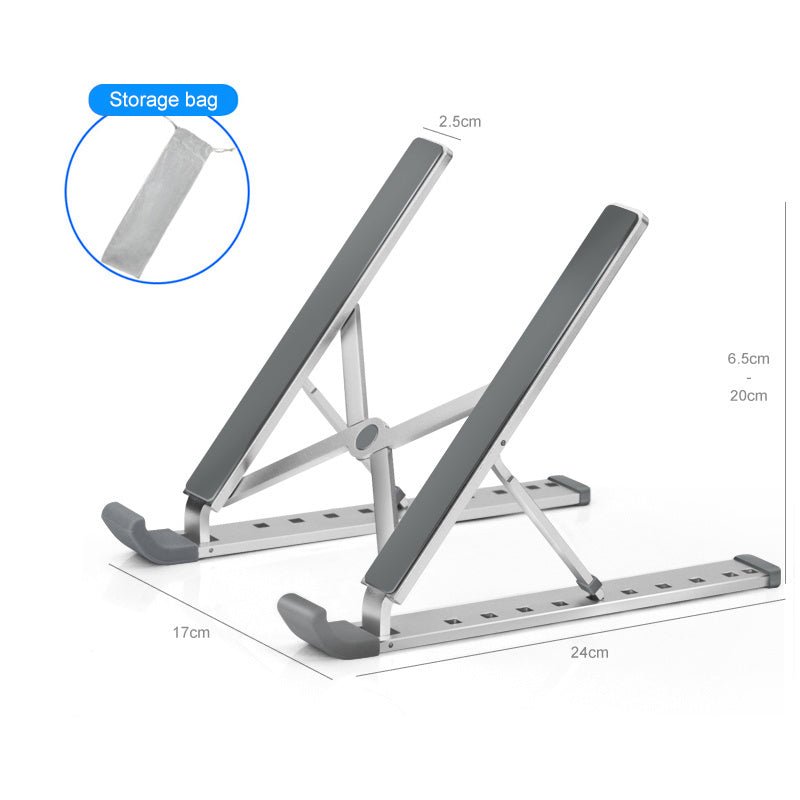 Folding Lifting Desktop Notebook Tablet Stand