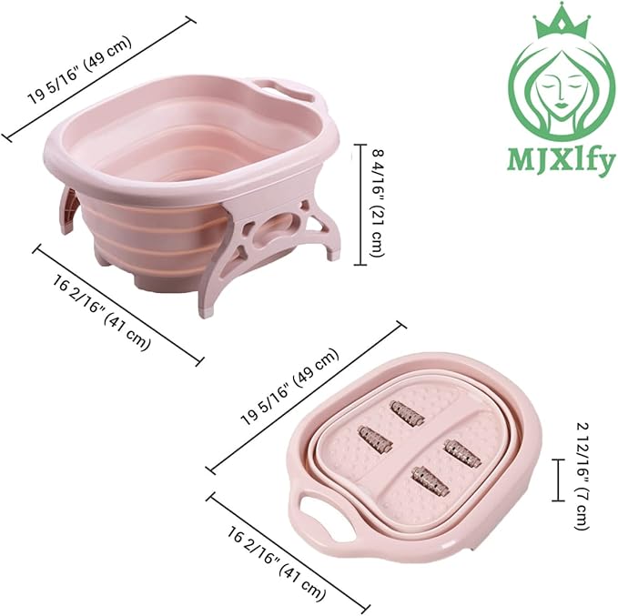 Folding Plastic Foot Bath – Bathroom Laundry