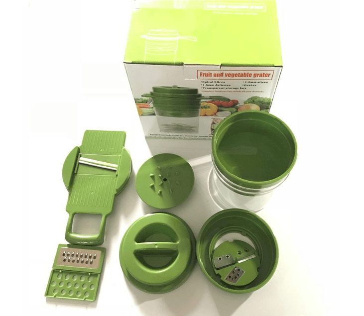 Fruit & Vegetable Grater with Storage Box – Kitchen Tools Gadgets
