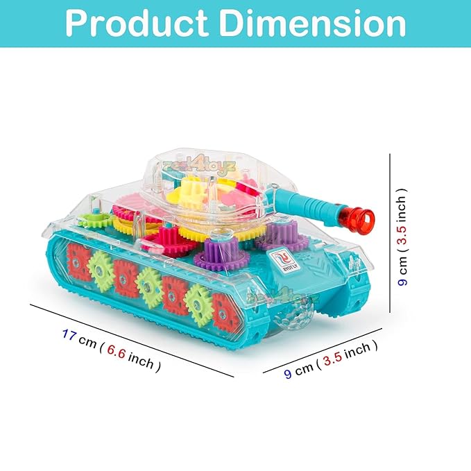 Gear Tank Toy – Pretend Play Toys