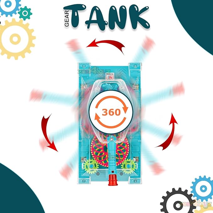 Gear Tank Toy – Pretend Play Toys