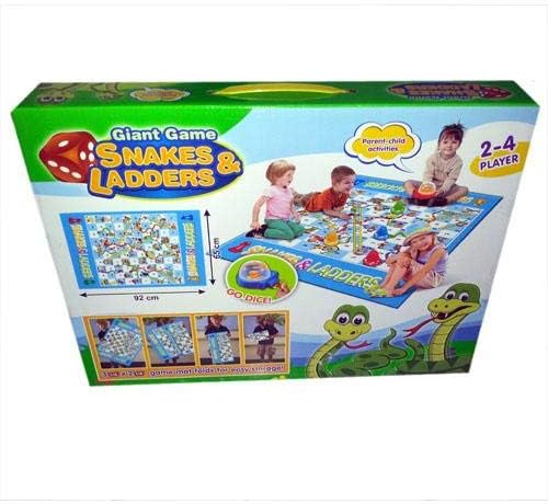 Giant Snake & Ladders Game – Family Learning Games