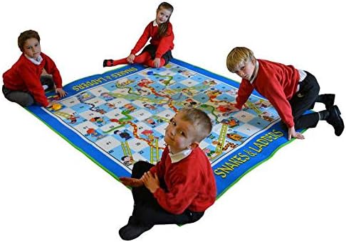 Giant Snake & Ladders Game – Family Learning Games