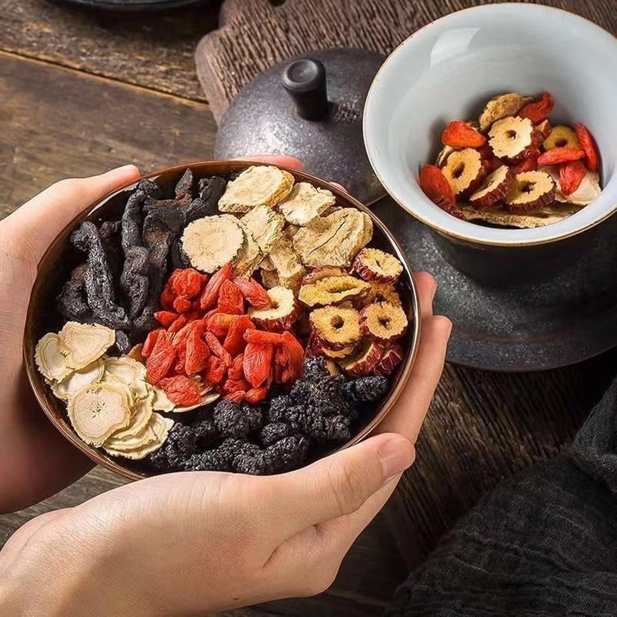 Ginseng Five Treasure Tea – Tea Coffee Drinkware