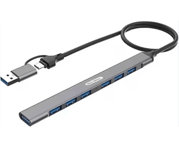 Go-Des 7-in-1 USB Hub
