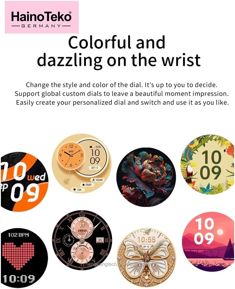 HainoTeko - 5 Amoled Smartwatch – Smart Wearables