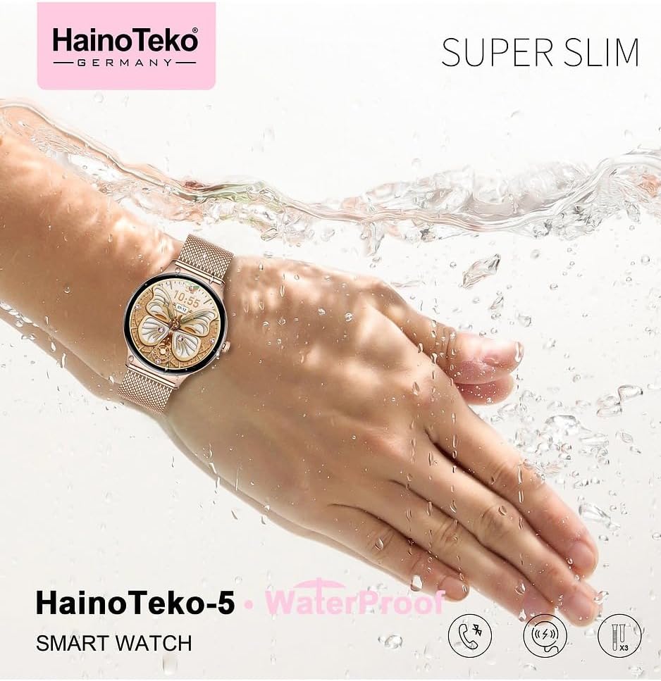 HainoTeko - 5 Amoled Smartwatch – Smart Wearables