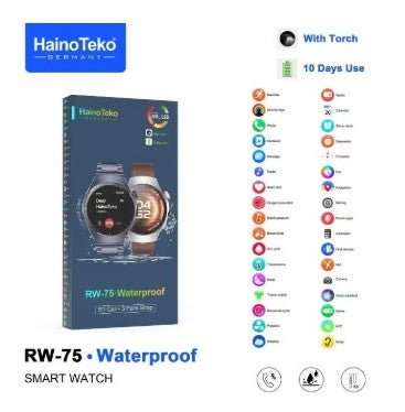 HainoTeko - RW-75 Amoled Smartwatch – Smart Wearables
