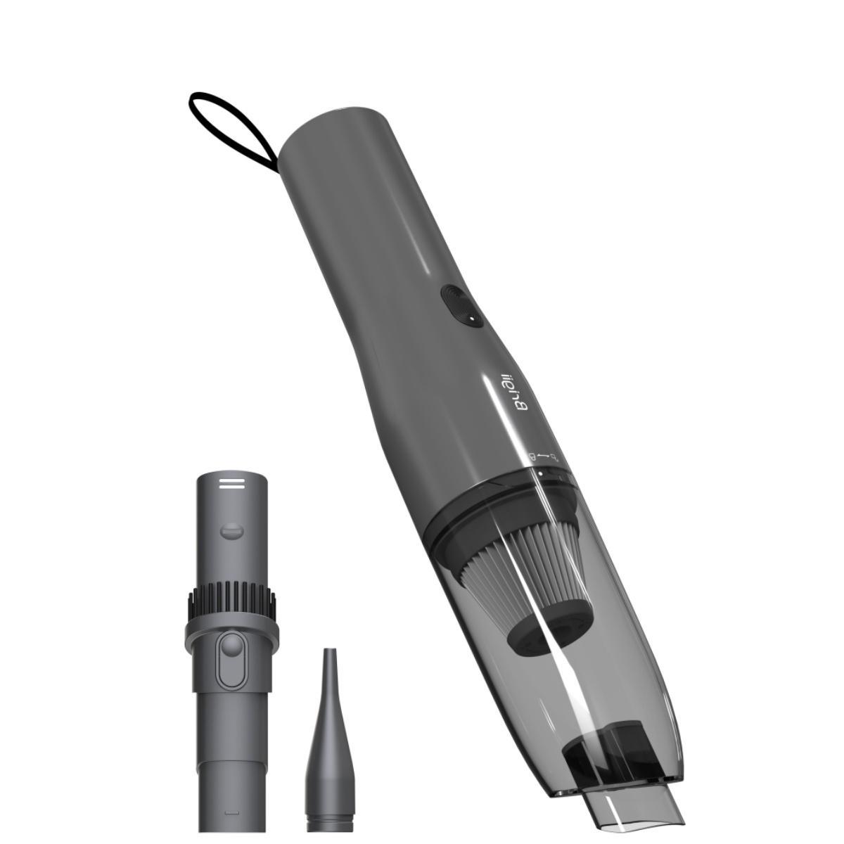Handheld Vacuum & Air Duster & 3 In 1,Brigii Crevice Vacuum,Cordless Mini Vacuum,3 Kinds Of Crevice Nozzles,Lightweight 1lbs,USB Rechargeable-M1