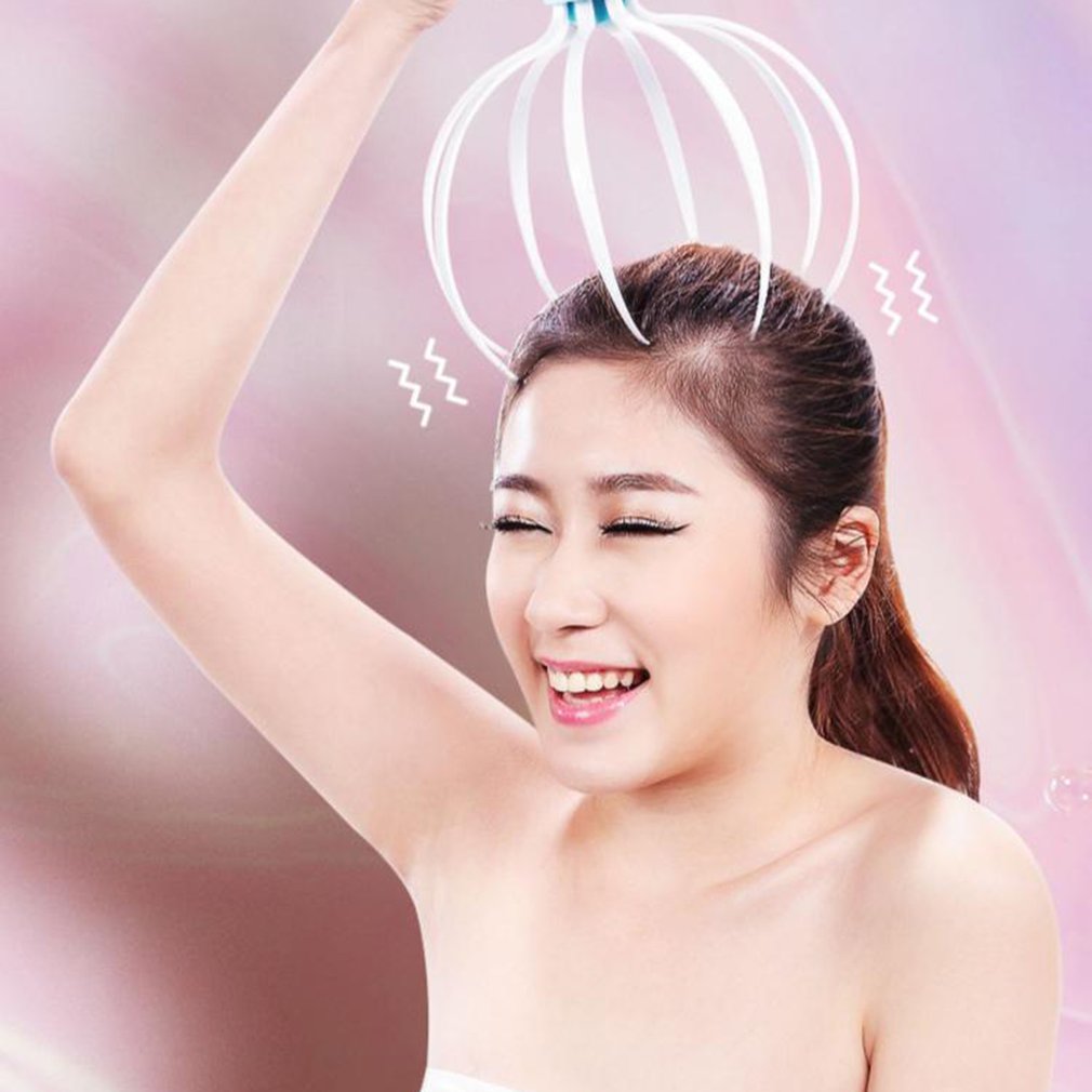 Head Massager Scalp Vibration Massage Eight Claw Electric