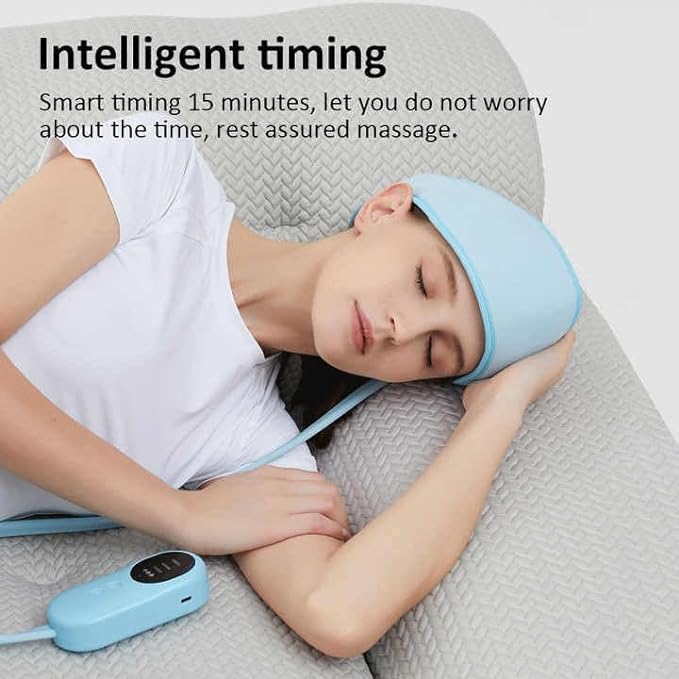 Heated Airbag Head Massage Cap – Massage Recovery