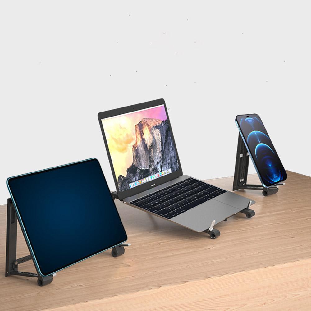 Heightening Folding Three-in-one Computer Stand