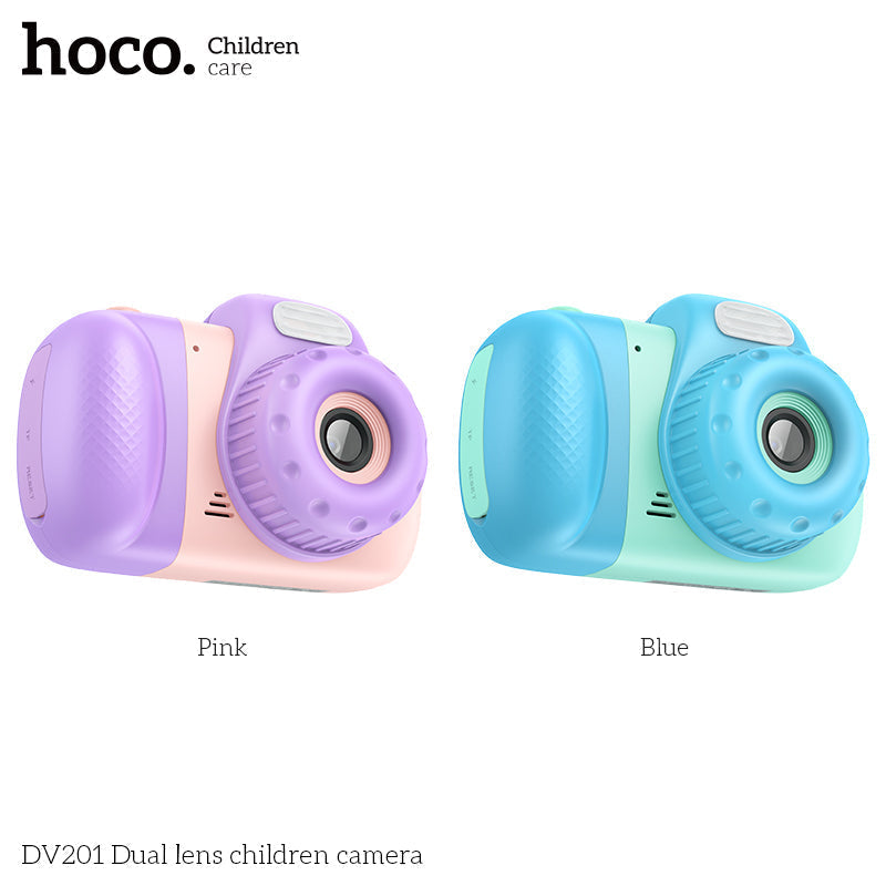 Hoco Dual Camera DV201 – Kids Digital Camera with HD Video, Fun & Easy Photography